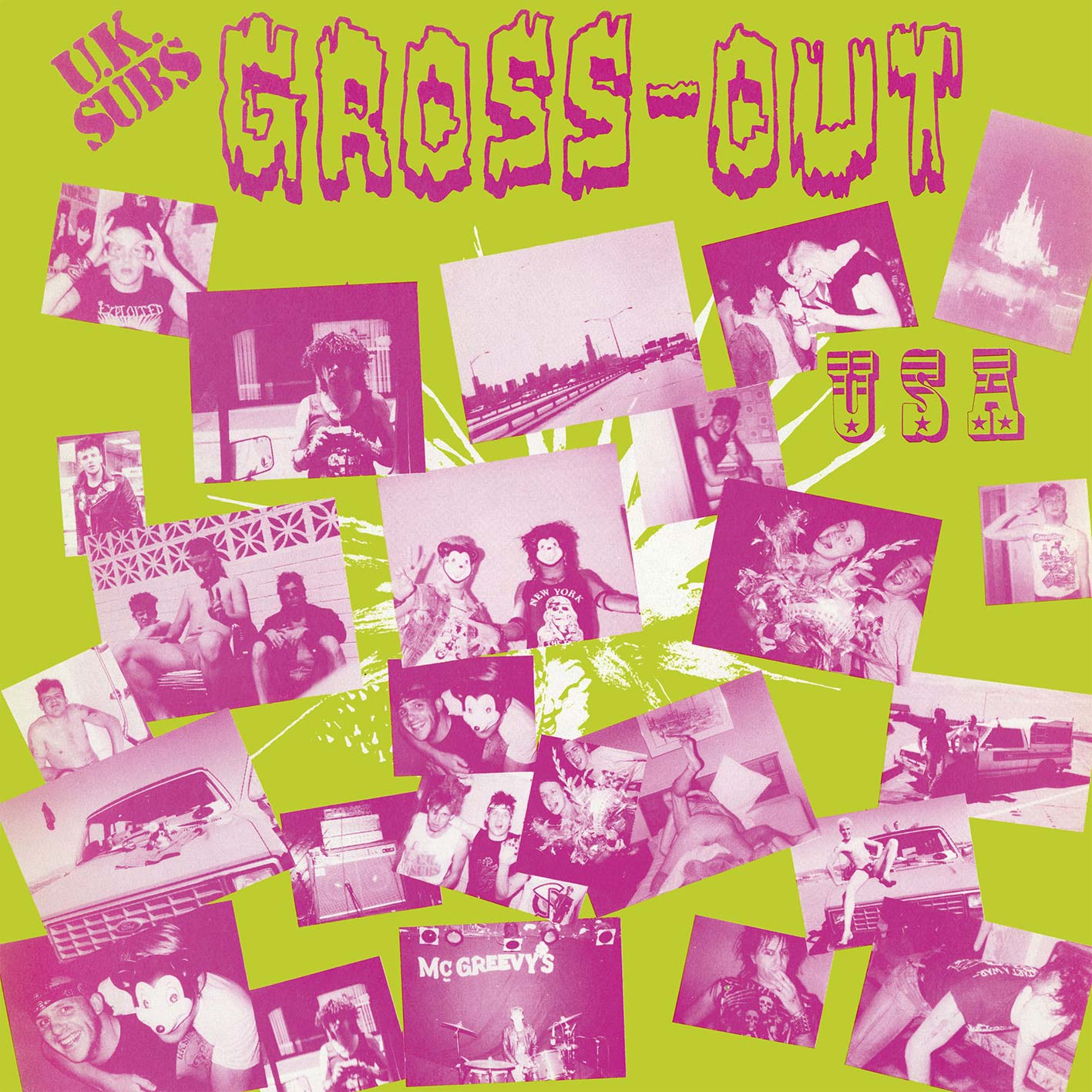 Uk Subs Gross Out Usa Vinyl