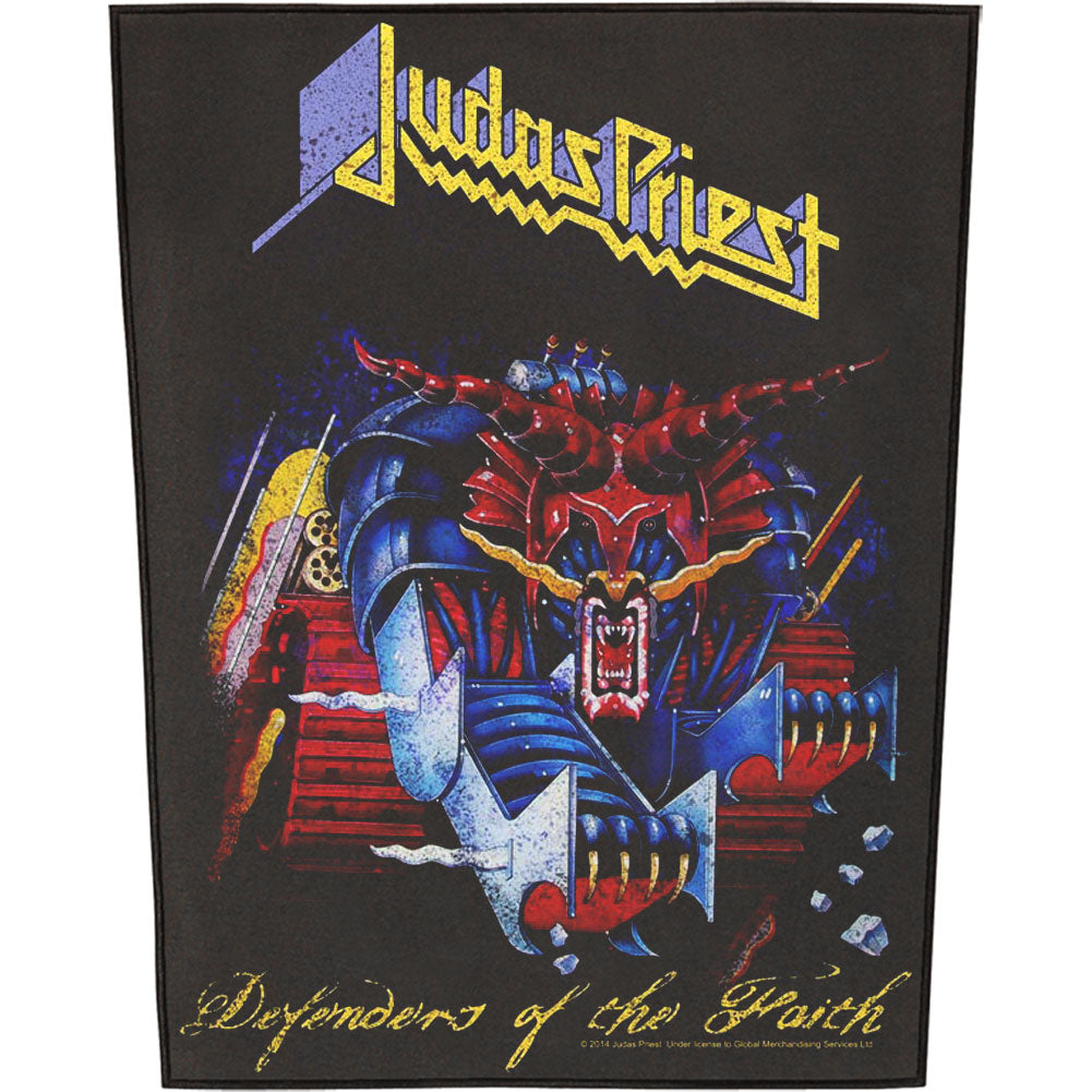 Defenders Of The Faith Back Patch