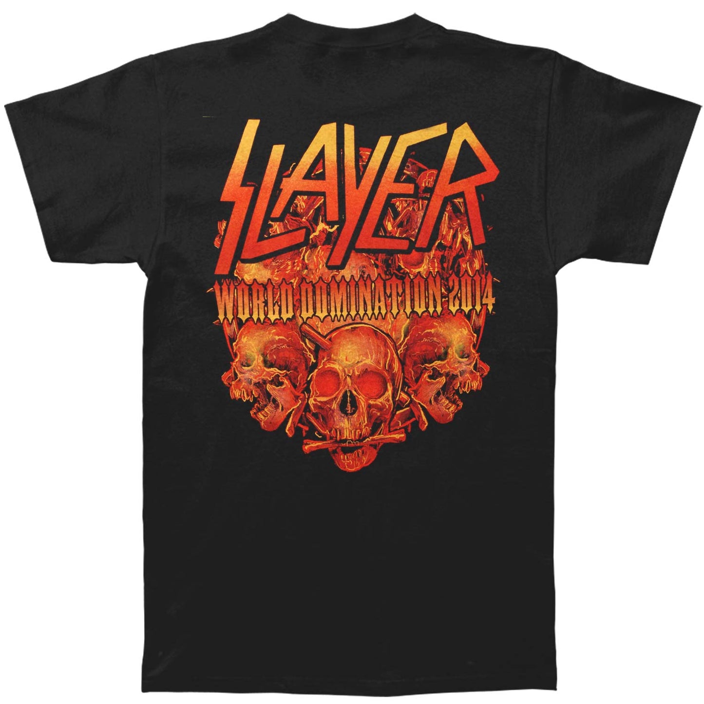 Slayer Three Skulls 2014 T-shirt