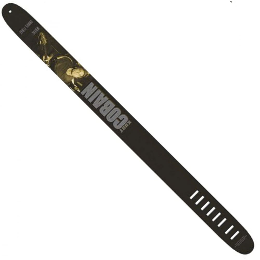 Nirvana Music Comes First Guitar Strap