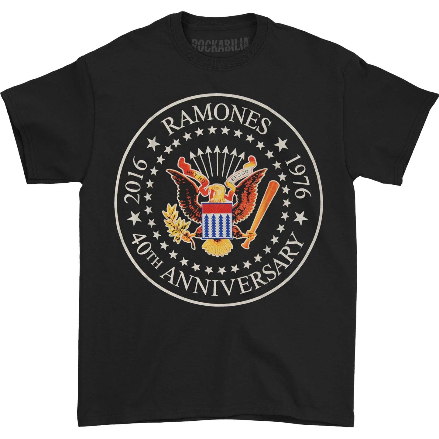 Ramones 40th Anniversary Seal T-shirt