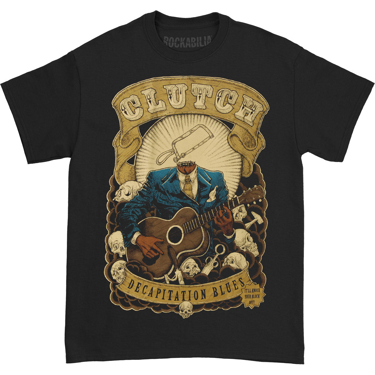 Clutch Decapitation Blues T-shirt