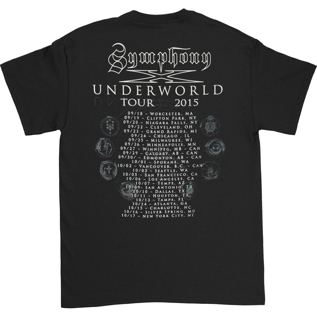 Symphony X Monster Date T-shirt