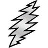 Lightning Bolt Glitter Sticker