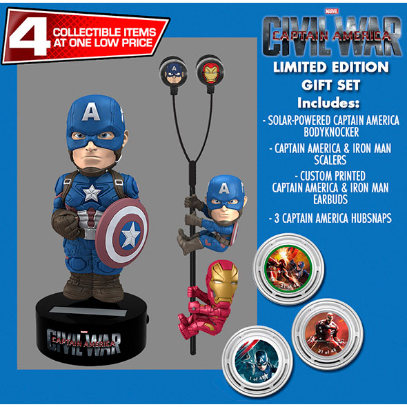 Limited Edition Captain America Gift Set Collector Items