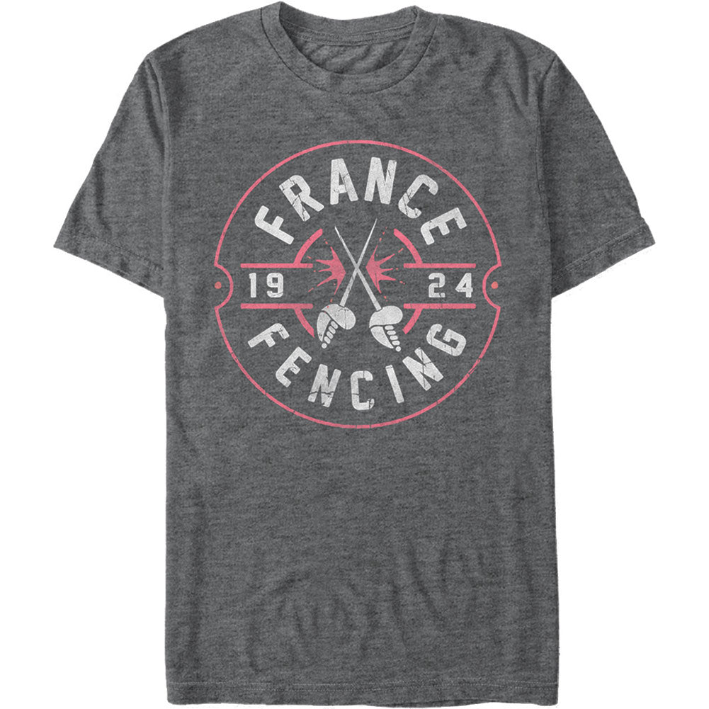 Lost Gods France Fence - Heather T-shirt