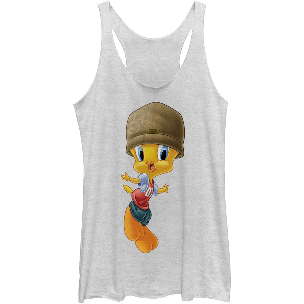 Tweet It - Heather - Racerback Womens Tank