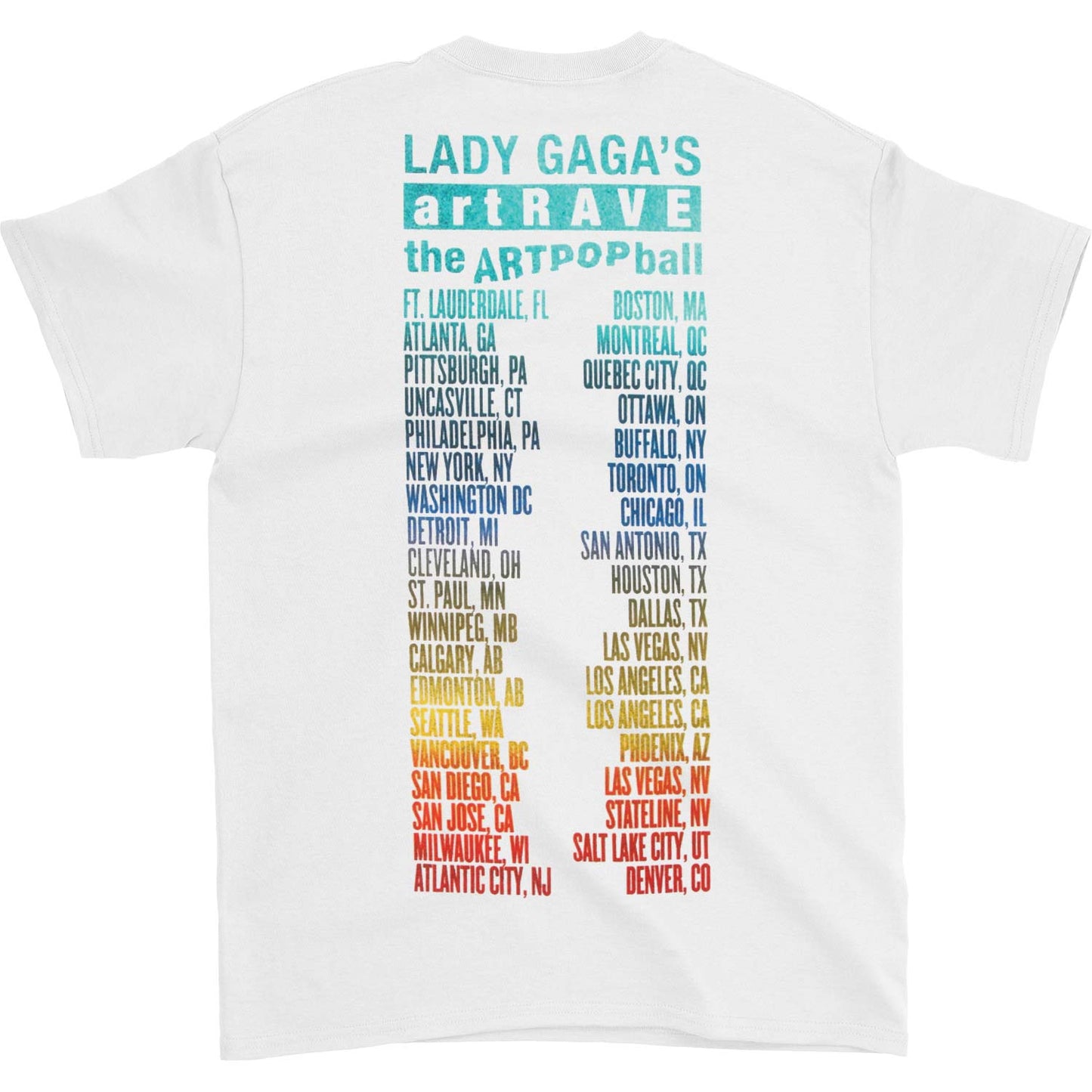 Applause Tour T-shirt