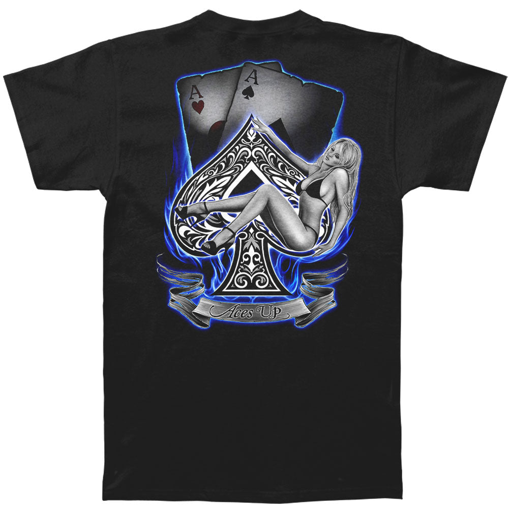 Novelty Aces Up T-shirt