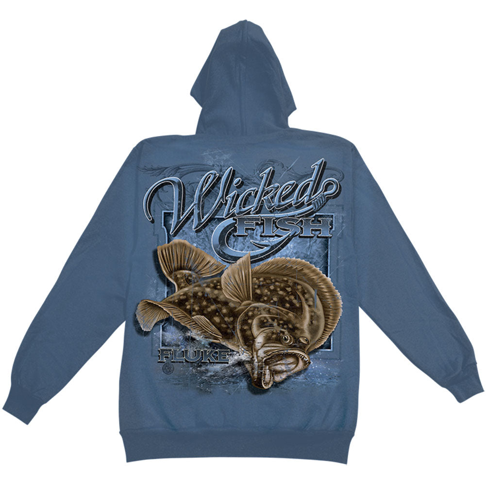 Novelty Fightin Fluke Hooded Sweatshirt