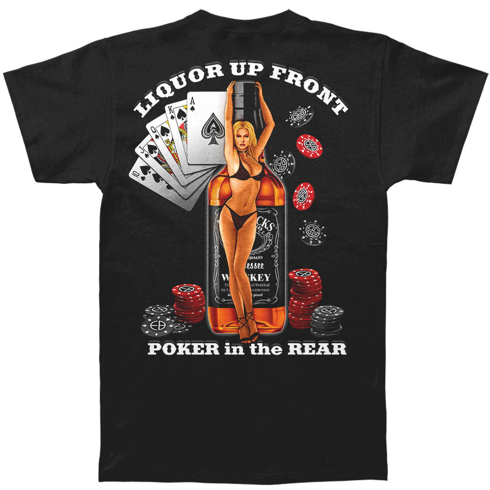 Novelty Liquor Up Front T-shirt