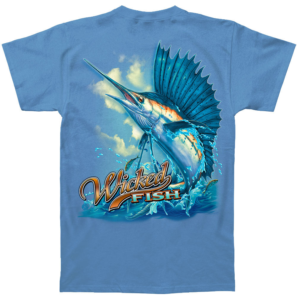 Novelty Wicked Fish Sail Fish T-shirt