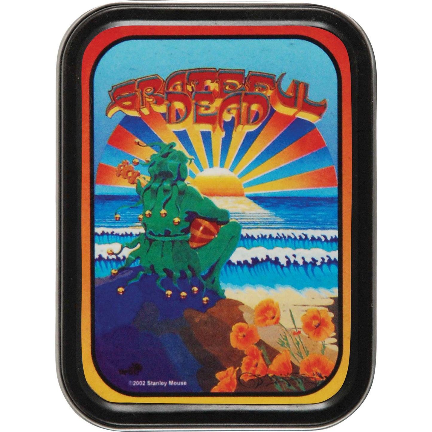 Sunset Jester Stash Tin