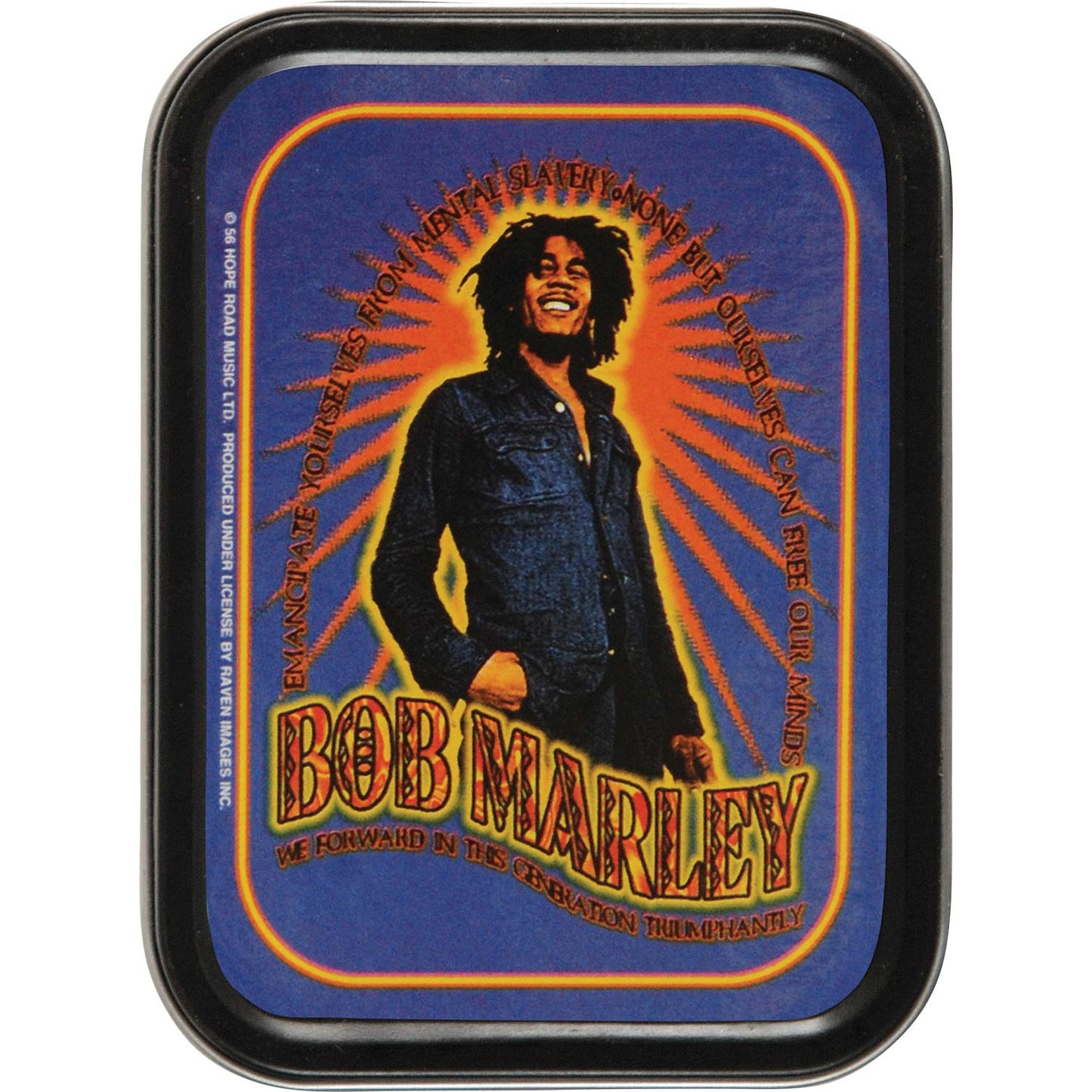 Bob Marley Free Your Minds Stash Tin