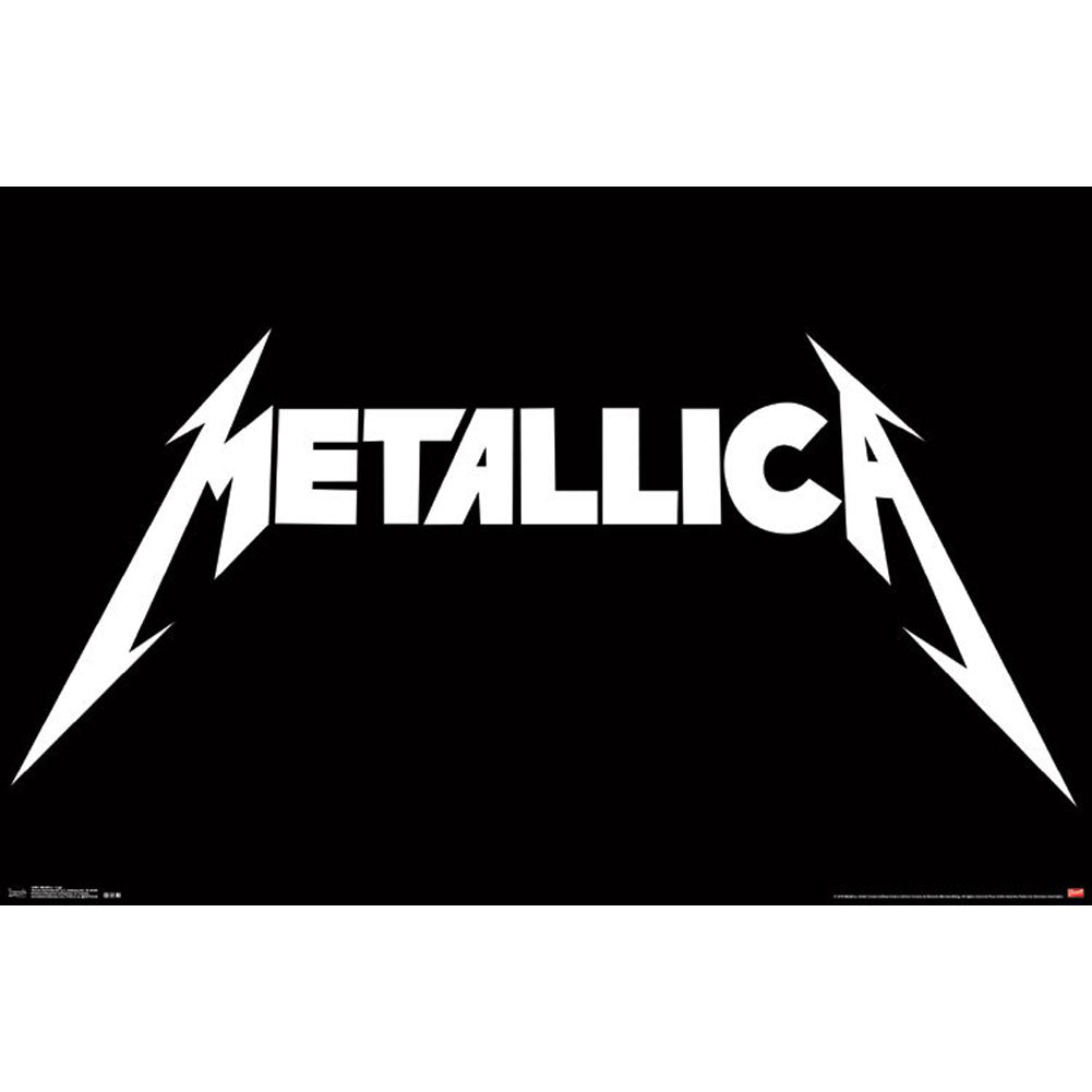 Metallica Logo Domestic Poster
