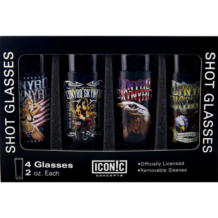 Lynyrd Skynyrd Shot Glass Set