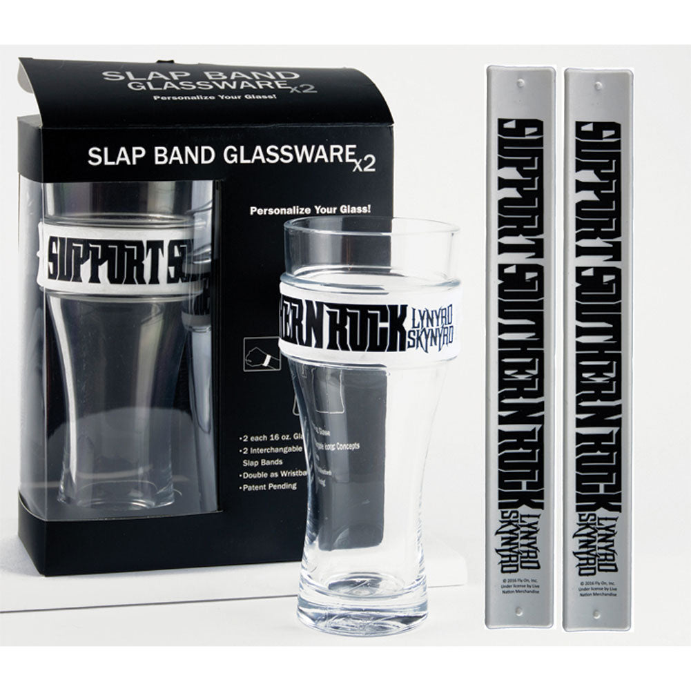 Lynyrd Skynyrd Support Pub Glass Set