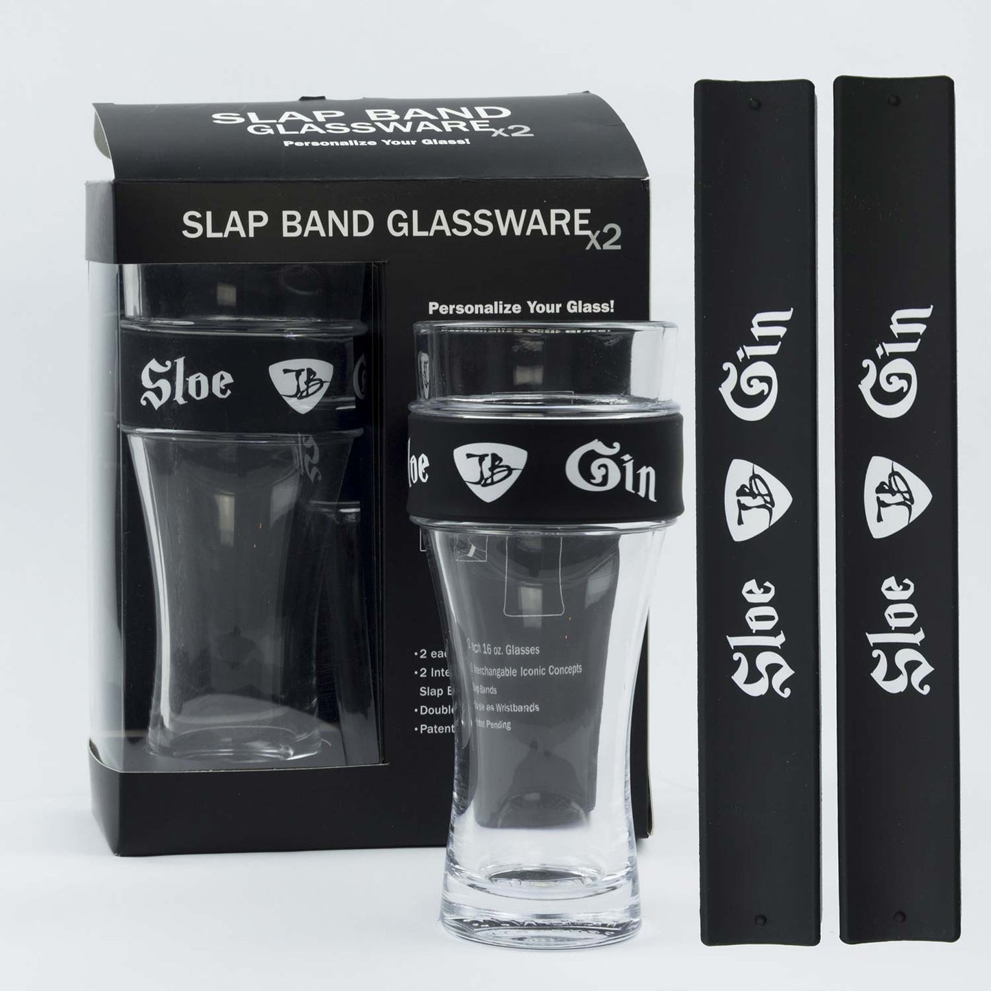 Sloe Gin Pub Glass Set