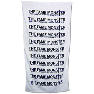 Lady Gaga Fame Monster Towel
