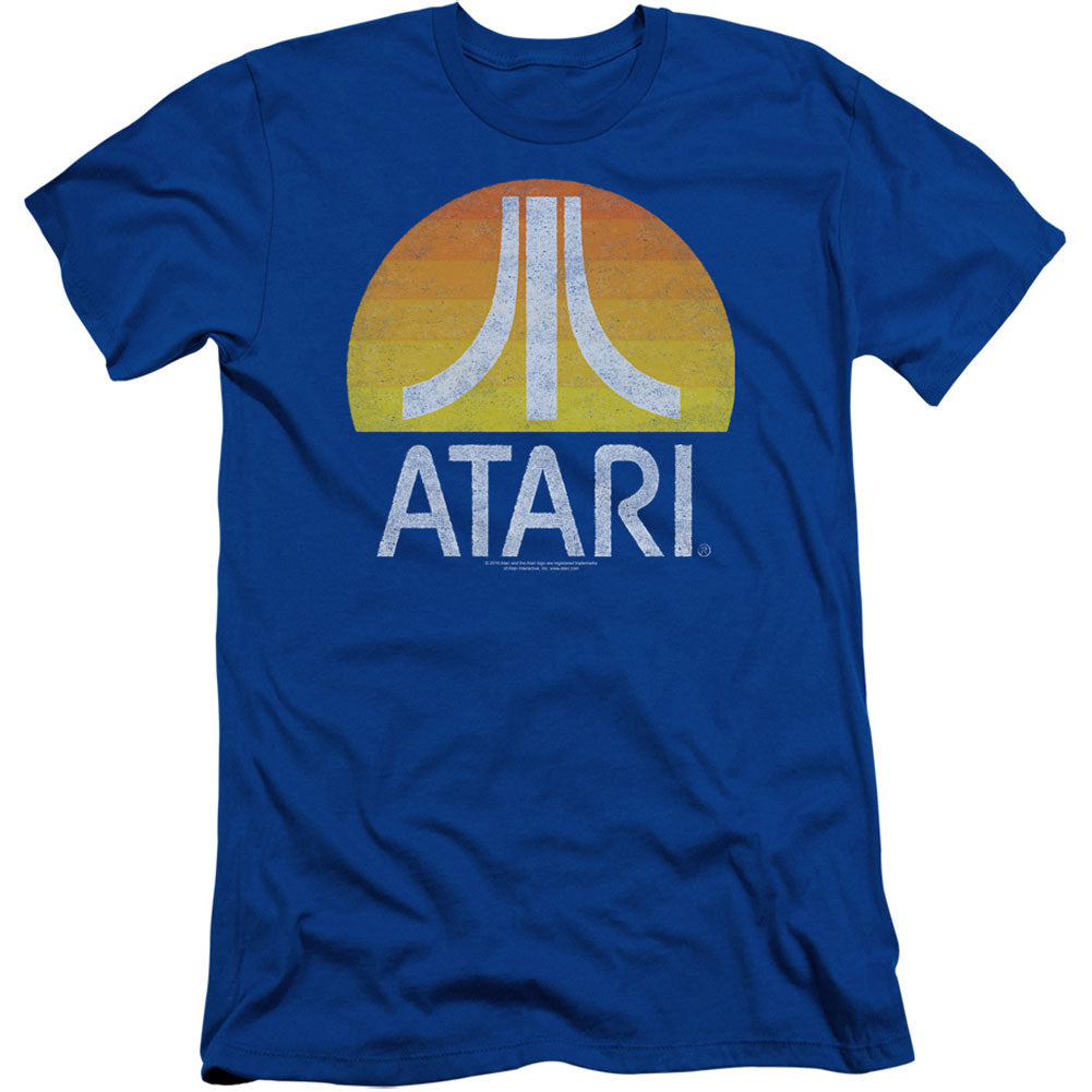 Sunrise Eroded Premium Canvas Brand Slim Fit T-shirt