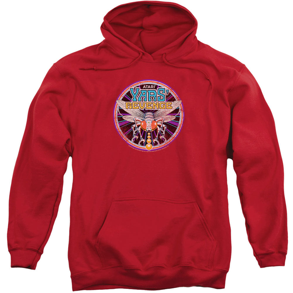 Atari Yars Revenge Patch Adult 25% Poly Hooded Sweatshirt