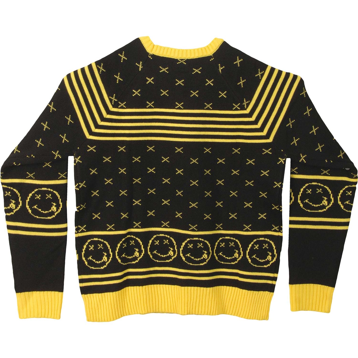 Nirvana Smiley Pattern Sweater Sweatshirt