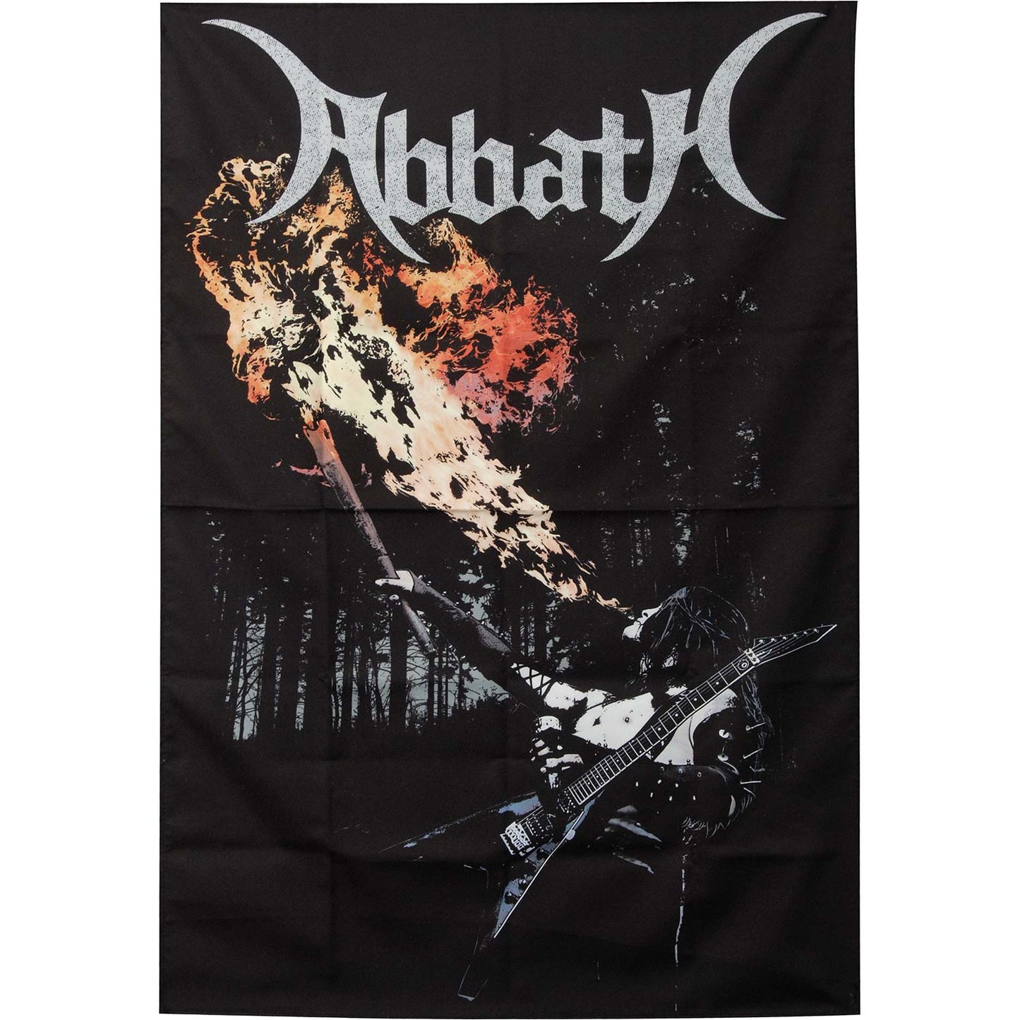 Fire Breathing Poster Flag