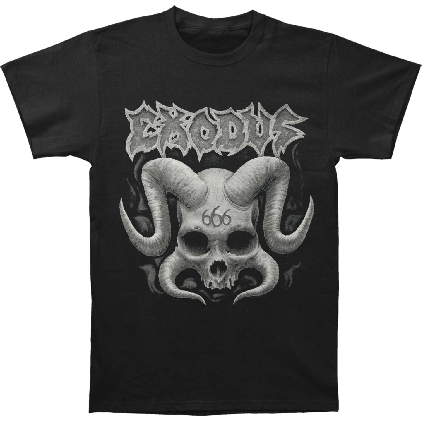 Exodus Horned Skull T-shirt
