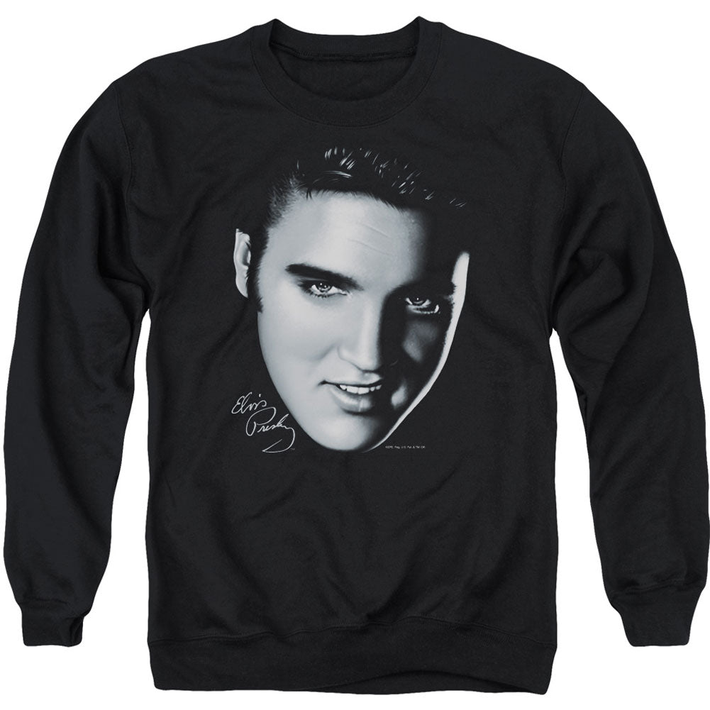 Elvis Presley Big Face Adult Sweatshirt