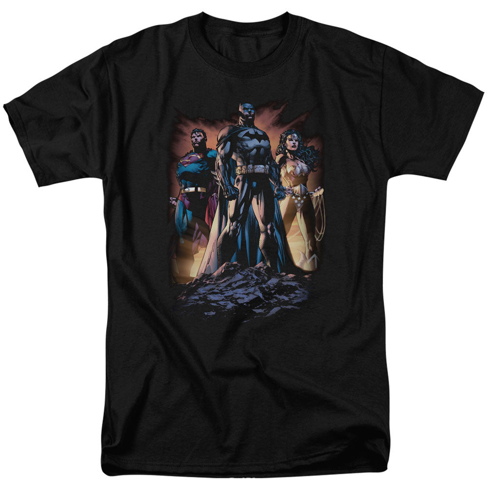 Justice League Of America Take A Stand Adult T-shirt