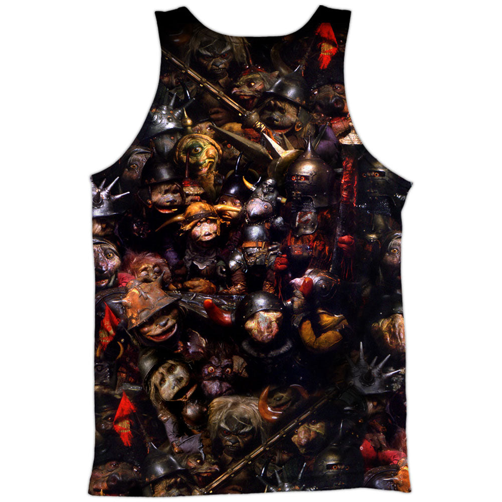 Right Words 100% Poly Front/Back Print Mens Tank