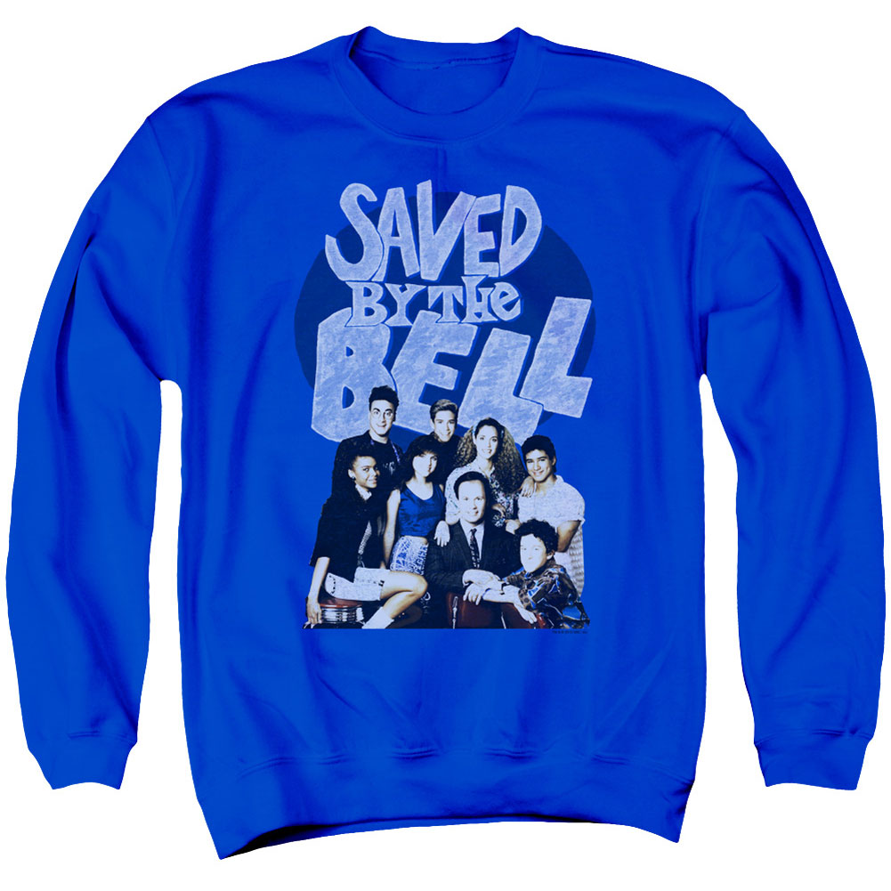 Saved By The Bell Retro Cast Adult Sweatshirt