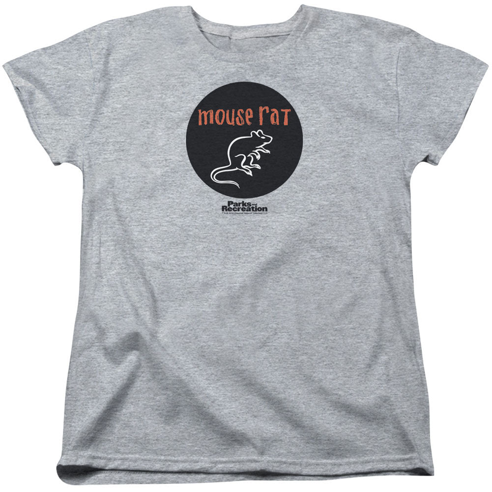 Mouse Rat Circle Womens T-shirt