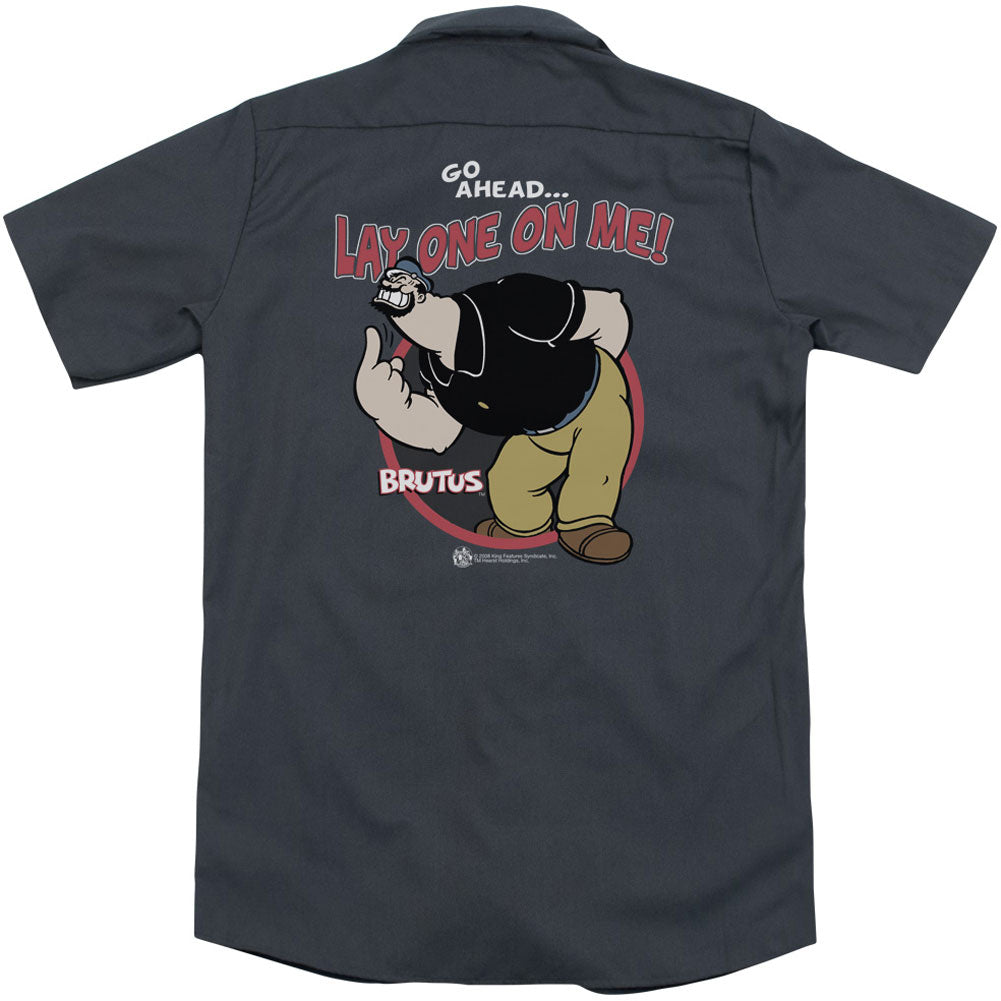 Popeye Lay One On Me (Back Print) Workshirt