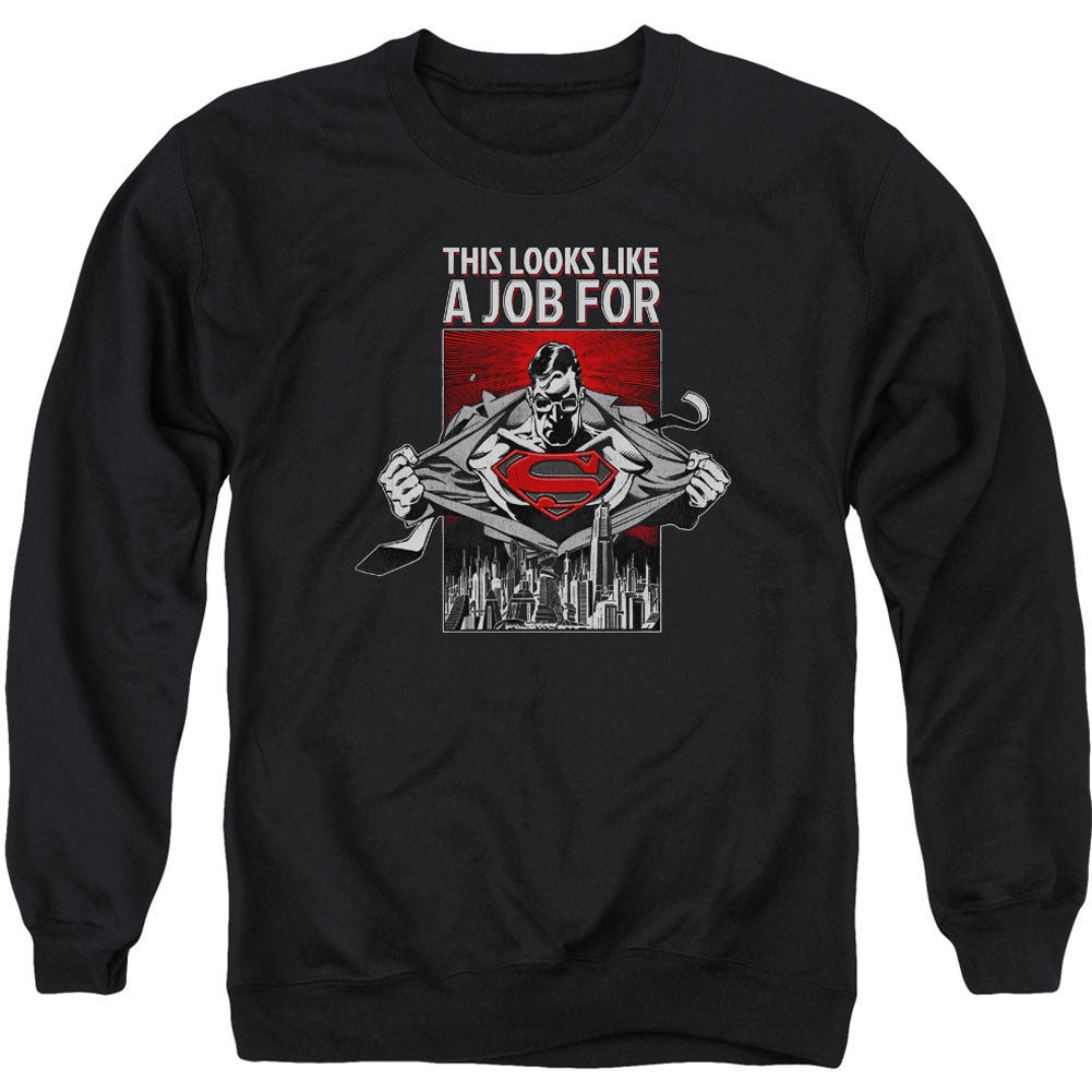 Superman Watchful Eye Adult Sweatshirt