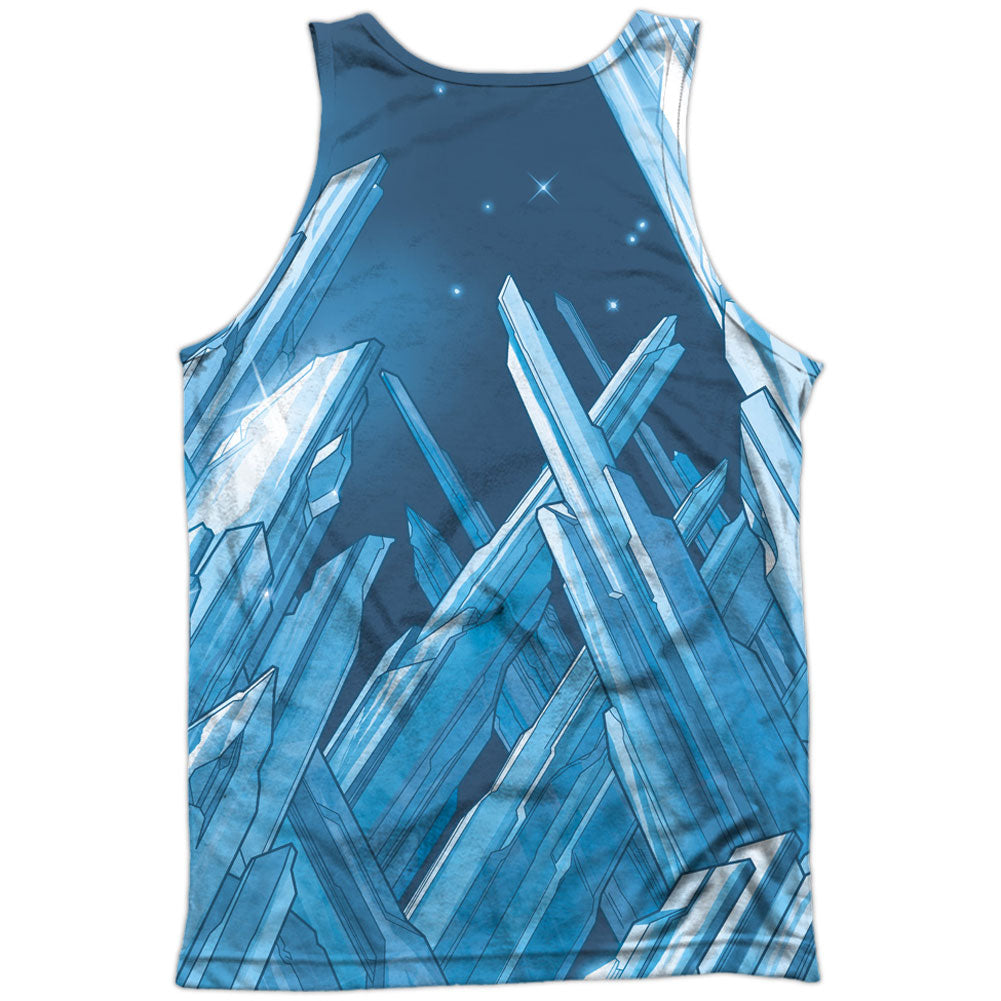 Superman Solitude 100% Poly Mens Tank