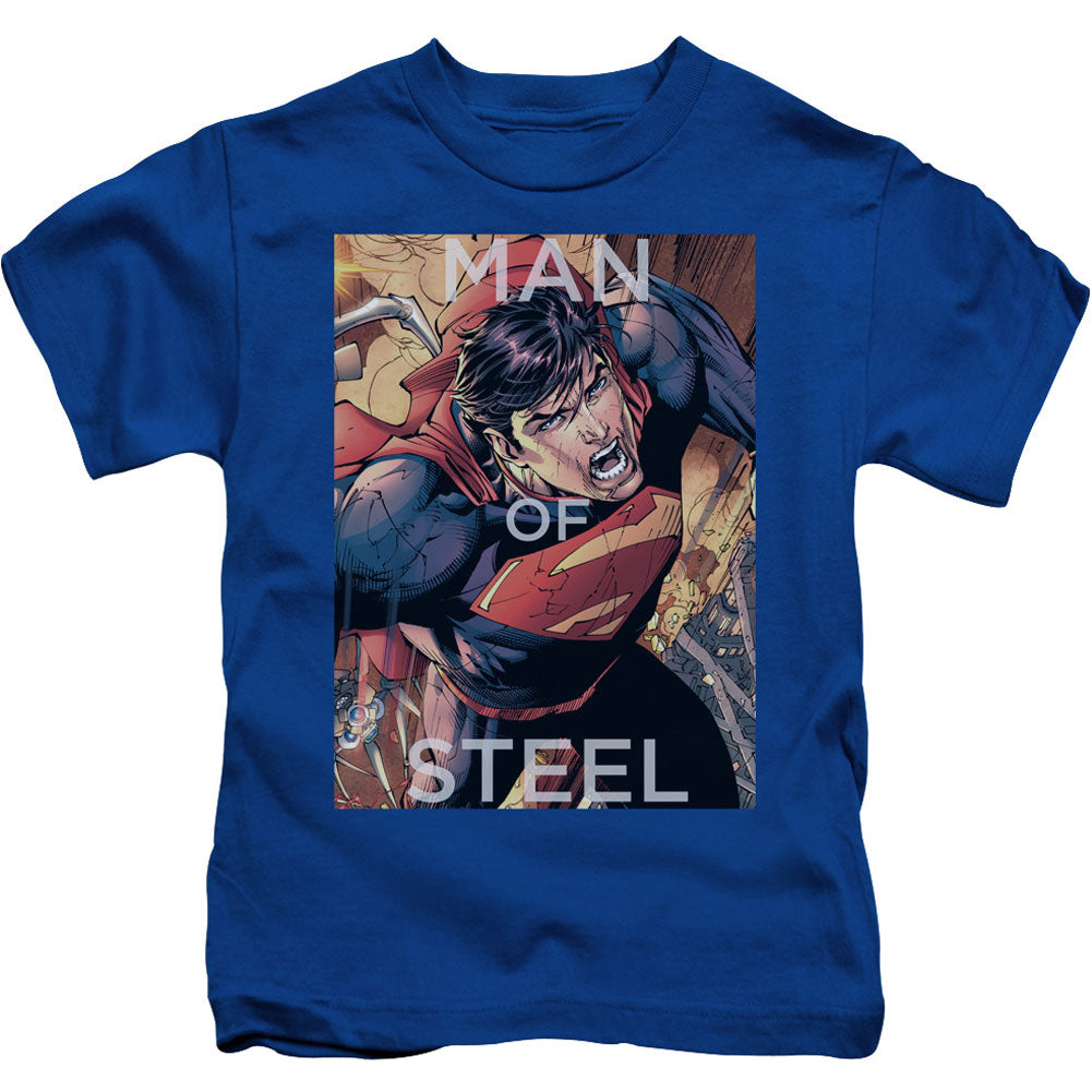 Superman Flight Of Steel Juvenile Childrens T-shirt