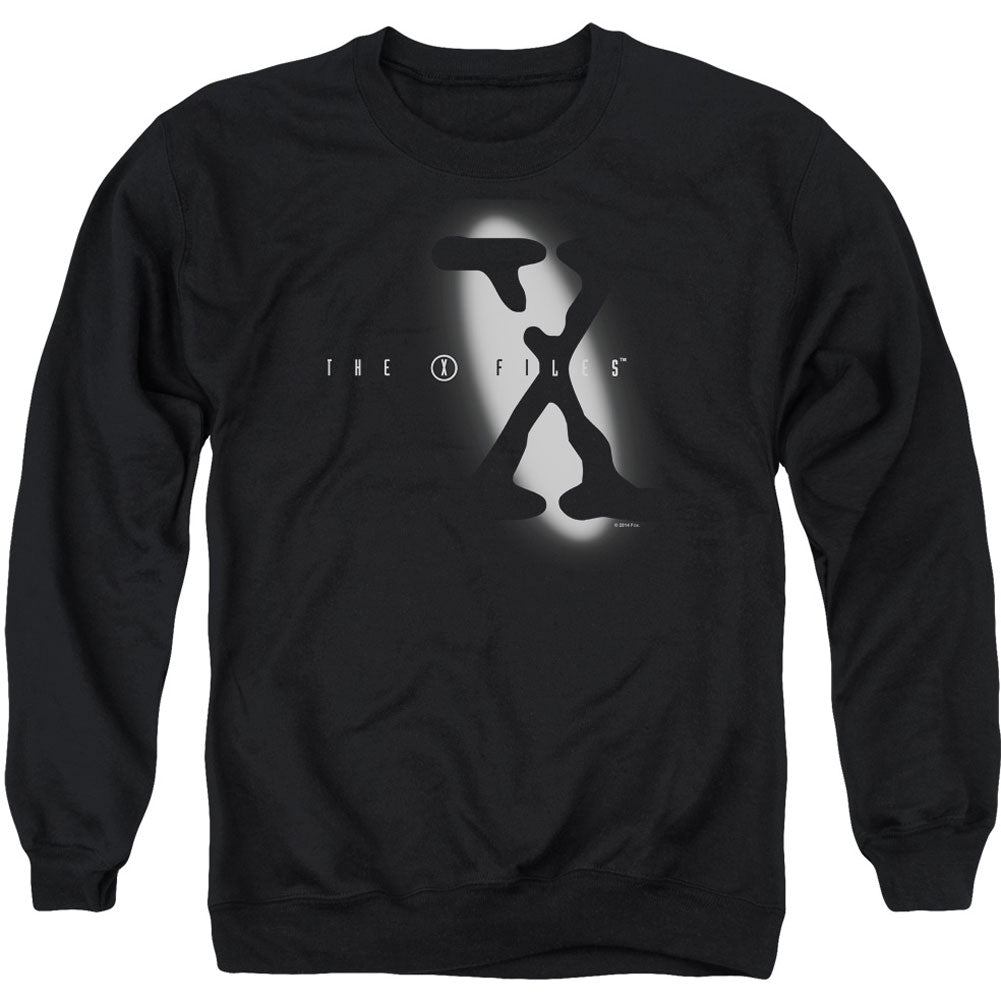 X Files Spotlight Logo Adult Sweatshirt