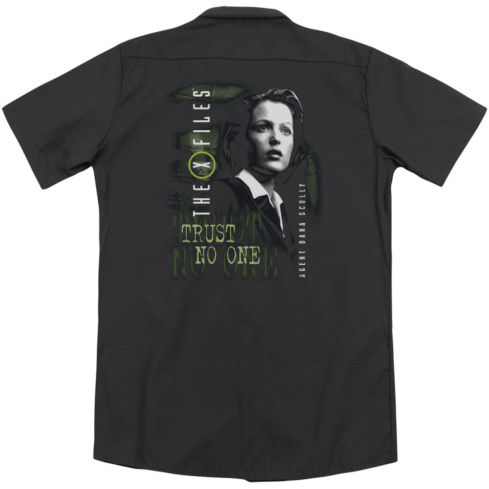 X Files Scully(Back Print) Workshirt