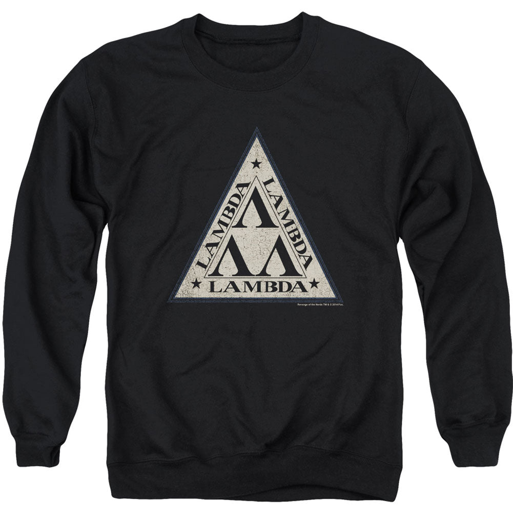 Revenge Of The Nerds Tri Lambda Logo Adult Sweatshirt