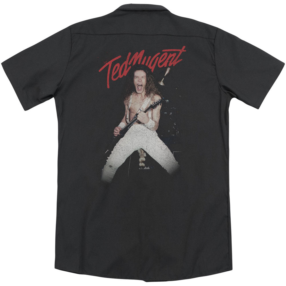 Rockin(Back Print) Work Shirt