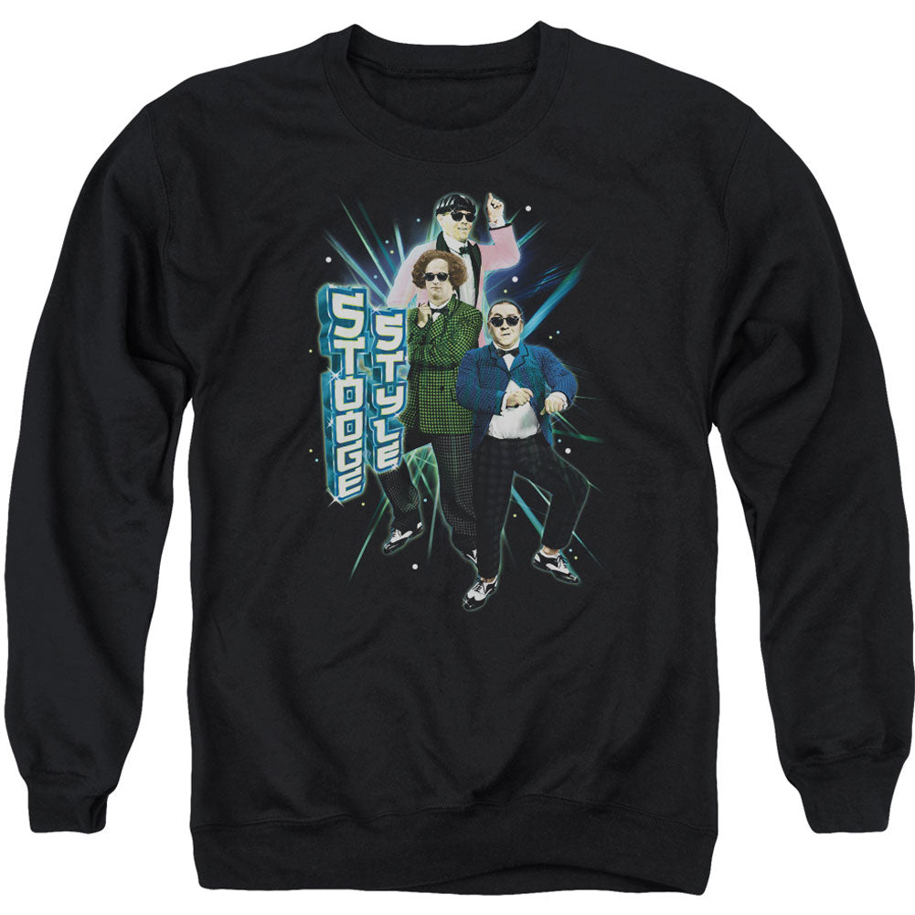 Three Stooges Stooge Style Adult Sweatshirt