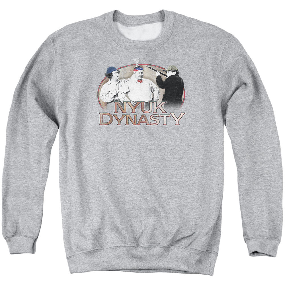 Three Stooges Nyuk Dynasty Adult Sweatshirt