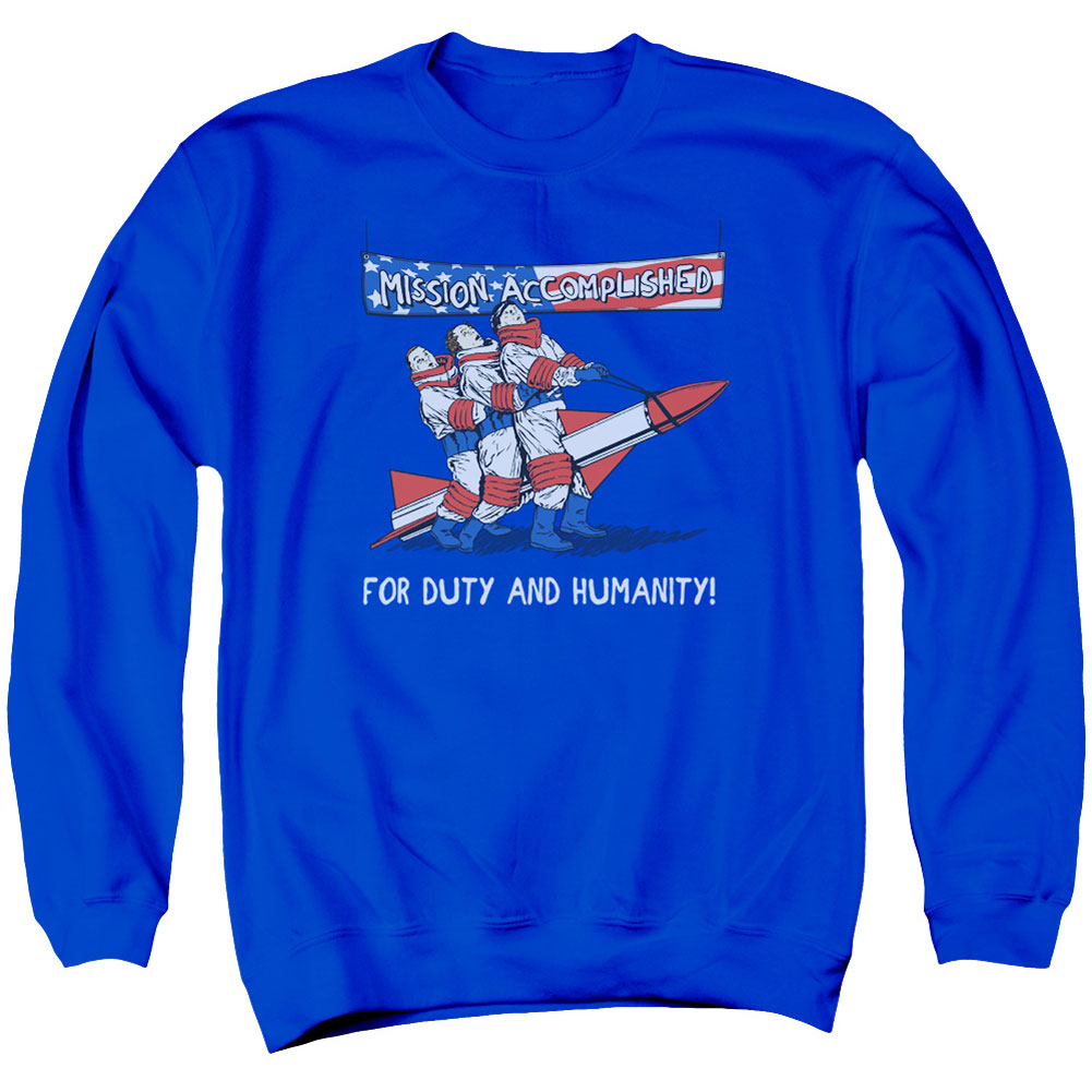 Three Stooges Mission Accomplished Adult Sweatshirt