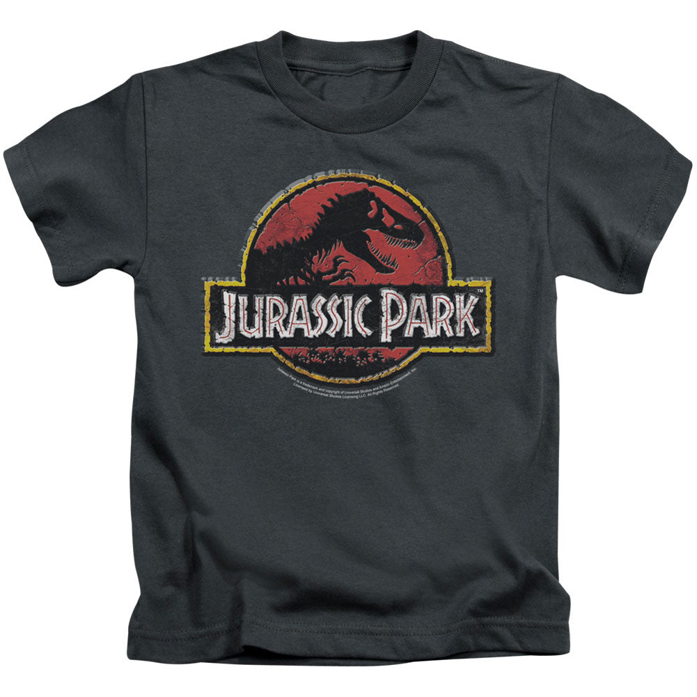 Jurassic Park Stone Logo Juvenile Childrens T-shirt