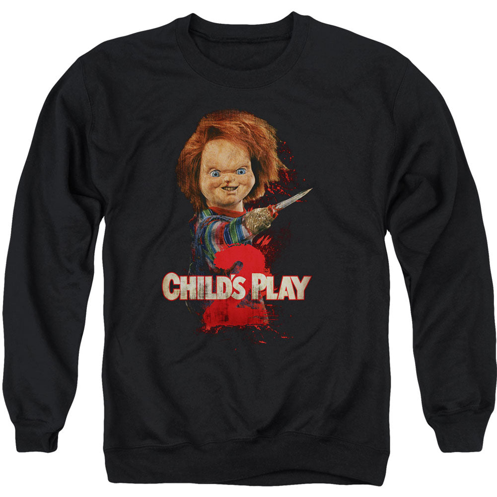 Child's Play Heres Chucky Adult Sweatshirt