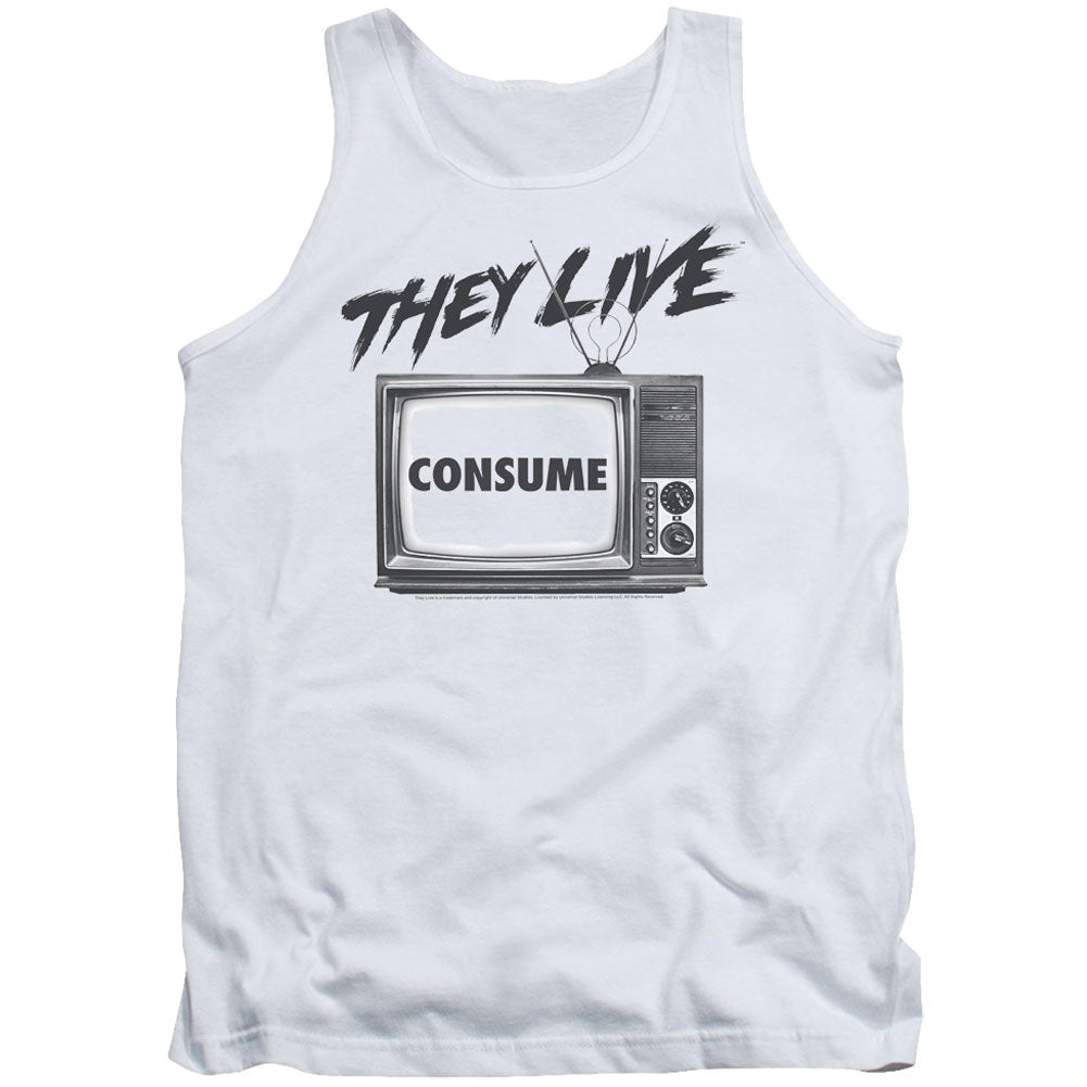 They Live Consume Mens Tank