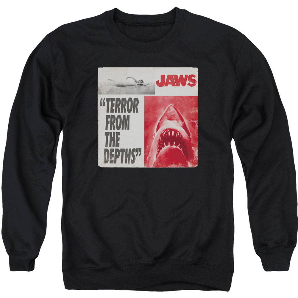 Jaws Terror Adult Sweatshirt