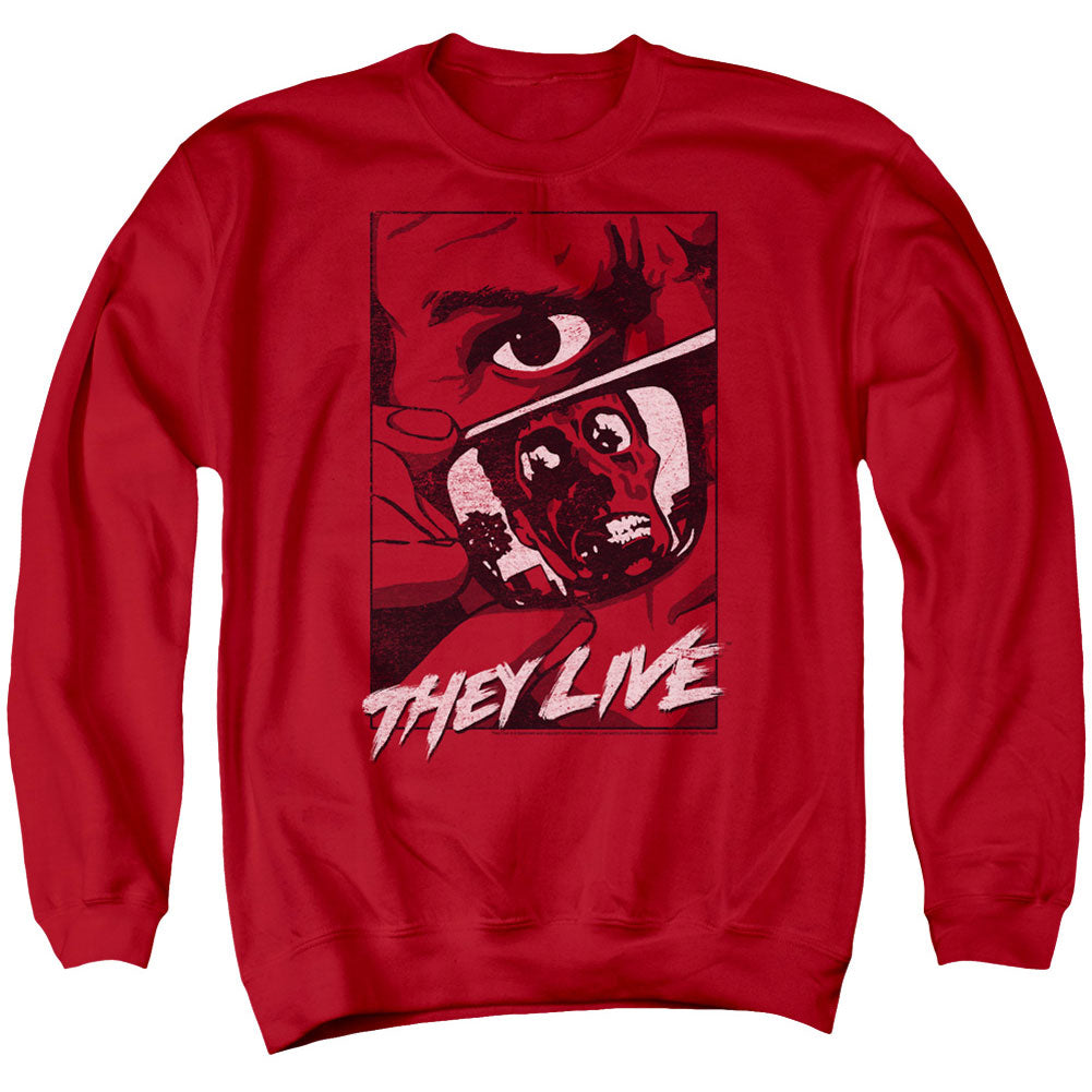 They Live Graphic Poster Adult Sweatshirt