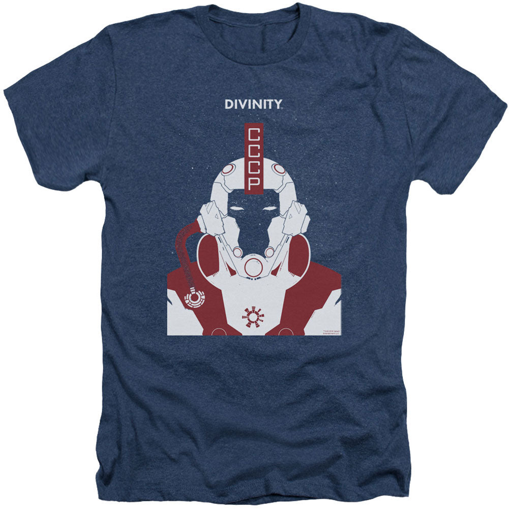 Divinity Helmet Adult Heather 40% Poly T-shirt
